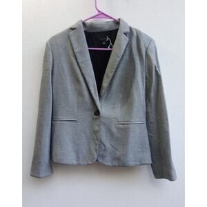 Ann Taylor Gray Pant Suit Blazer - Women Size 2